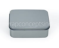 Rectangle Tins - Bronze/Red/Silver (Pack of 6)