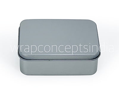 Rectangle Tins - Bronze/Red/Silver (Pack of 6) Rectangle Tins - Bronze/Red/Silver (Pack of 6)