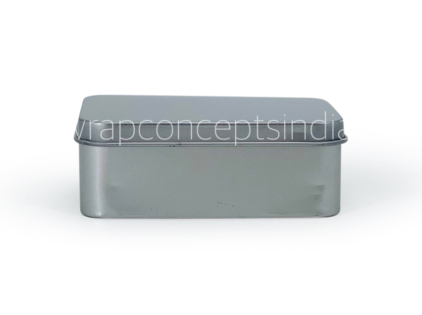 Rectangle Tins - Bronze/Red/Silver (Pack of 6)