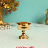 Brass Cup Design Pyali Diya