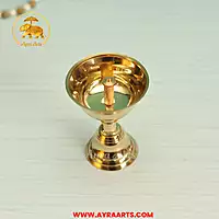 Brass Standing Piyali Diya - Size 2