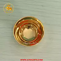 Brass U Design Bowl - Size 0