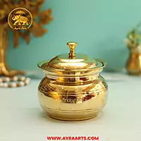Brass Ghee Pot - 4 Inch Length