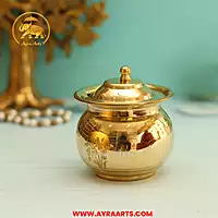 Brass Ghee Pot - Size 2