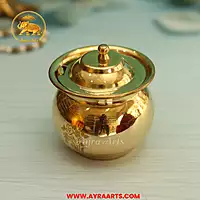 Brass Ghee Pot - Size 2