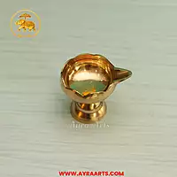 Brass Kuber Tamator Design Diya