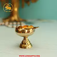 Brass Kuber Tamator Design Diya