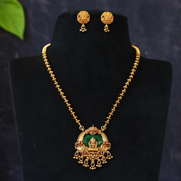 LONG HARAM IN LAKSHMI WITH JIMMIKI  DOLLAR DESIGN