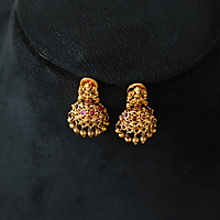 Gold Metal Chandballi Earing