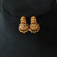 Gold Metal Chandballi Earing