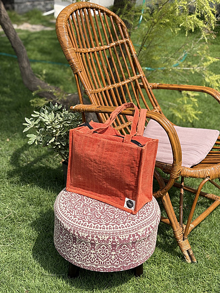 Quilted mini tote
