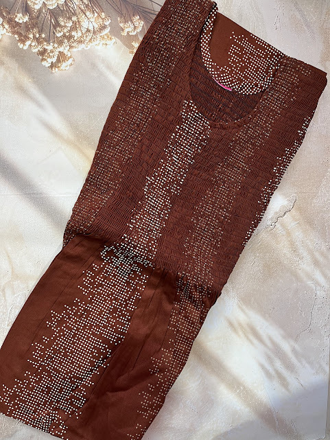 Smoking frock Nighty #583