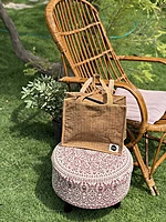 Quilted mini tote