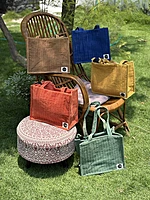 Quilted mini tote