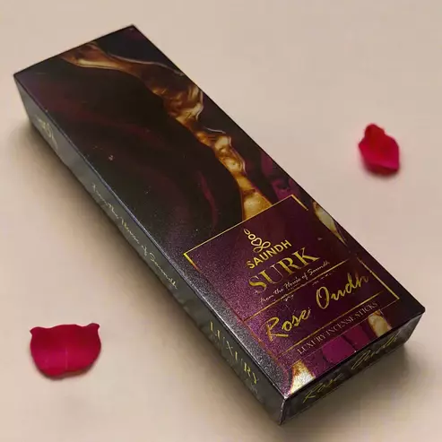 Saundh Surk Rose Oudh Incense Stick (75-gm)