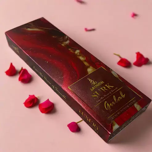 Saundh Surk Gulab Incense Stick (75-gm)