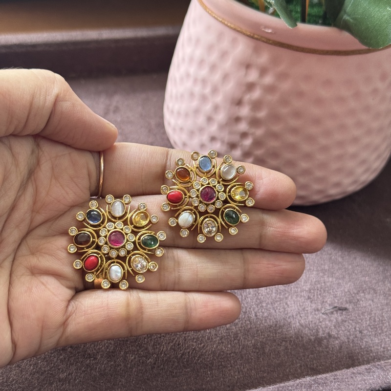 Navaratna Earring