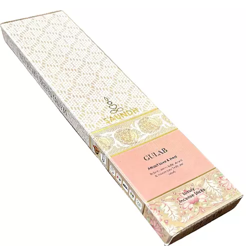 Saundh Gulab Incense Stick (15-Stick)