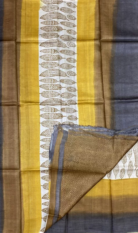 Amrita โ Digital Printed Tussar Sarees SWS1