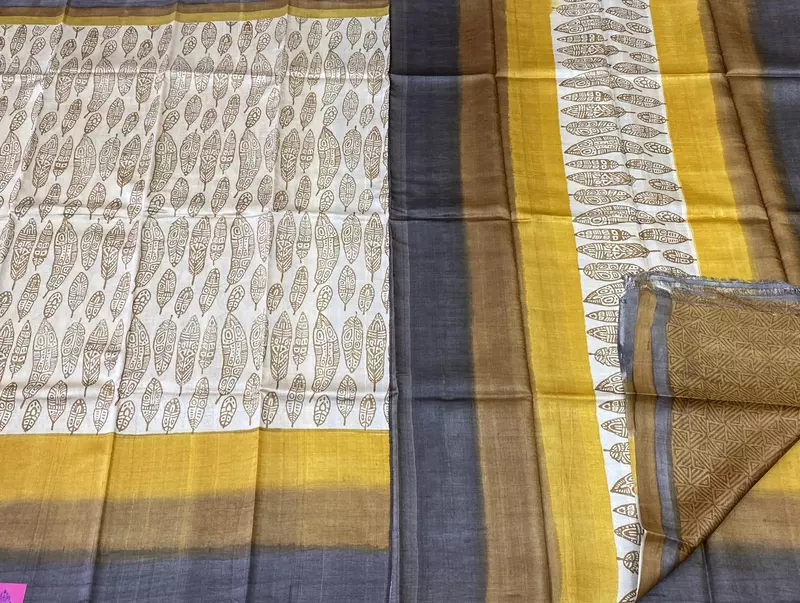Amrita โ Digital Printed Tussar Sarees SWS1