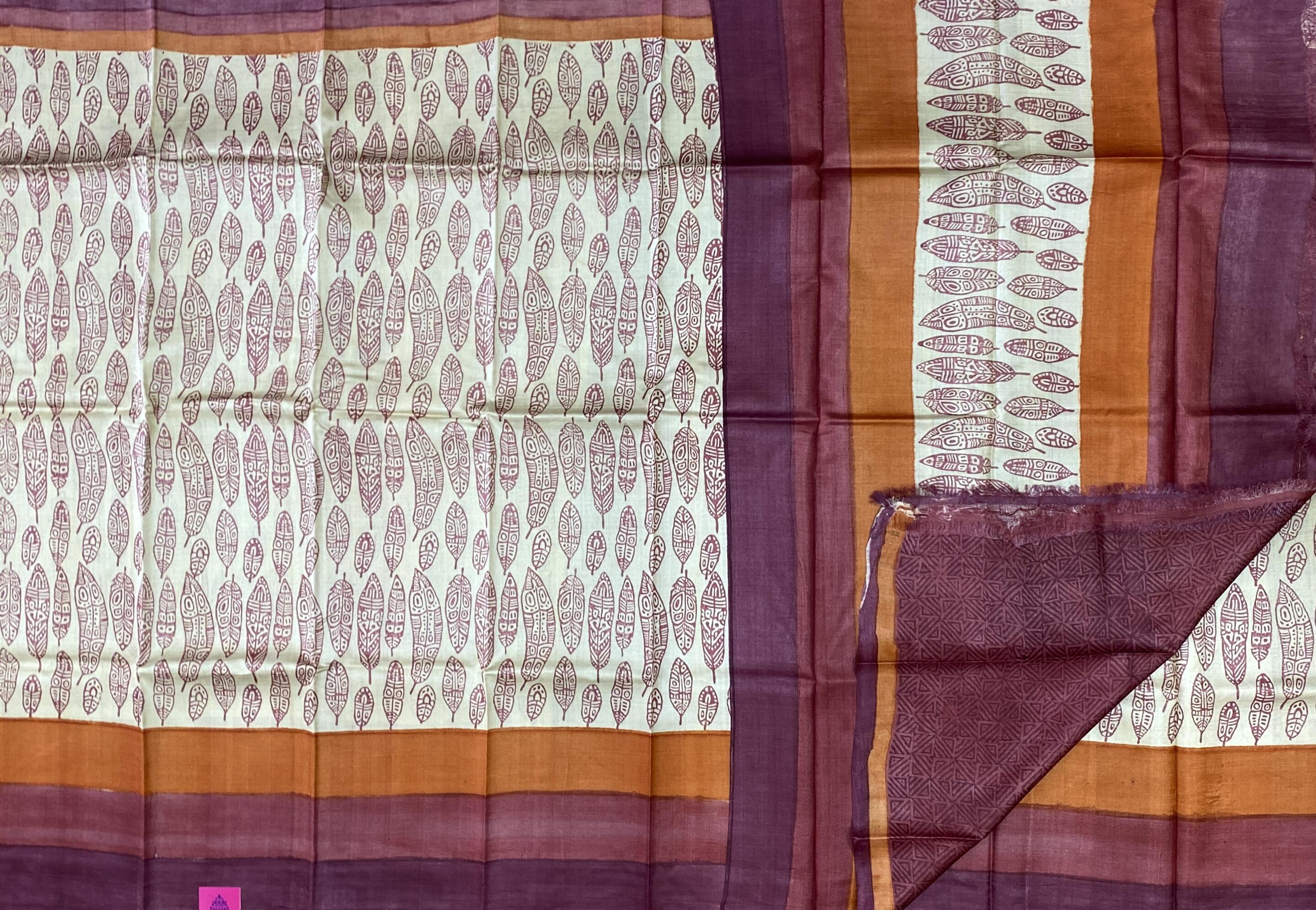 Amrita – Digital Printed Tussar Sarees SWS1