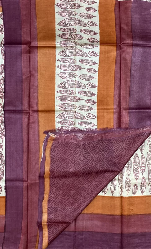 Amrita โ Digital Printed Tussar Sarees SWS1