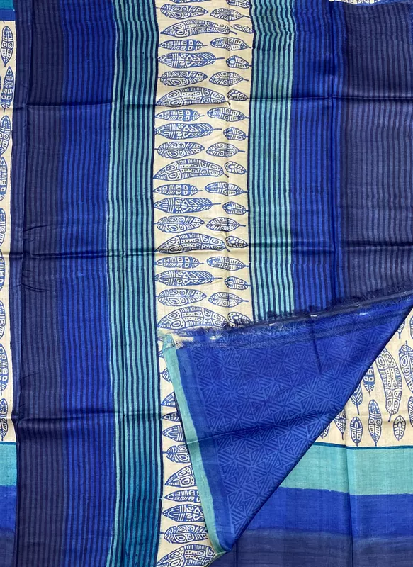Amrita โ Digital Printed Tussar Sarees SWS1