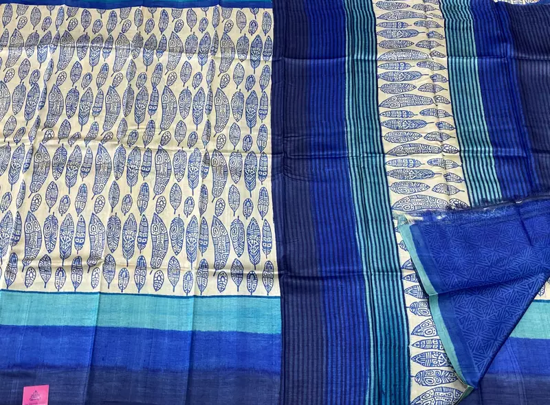 Amrita โ Digital Printed Tussar Sarees SWS1