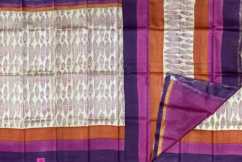 Amrita โ Digital Printed Tussar Sarees SWS1