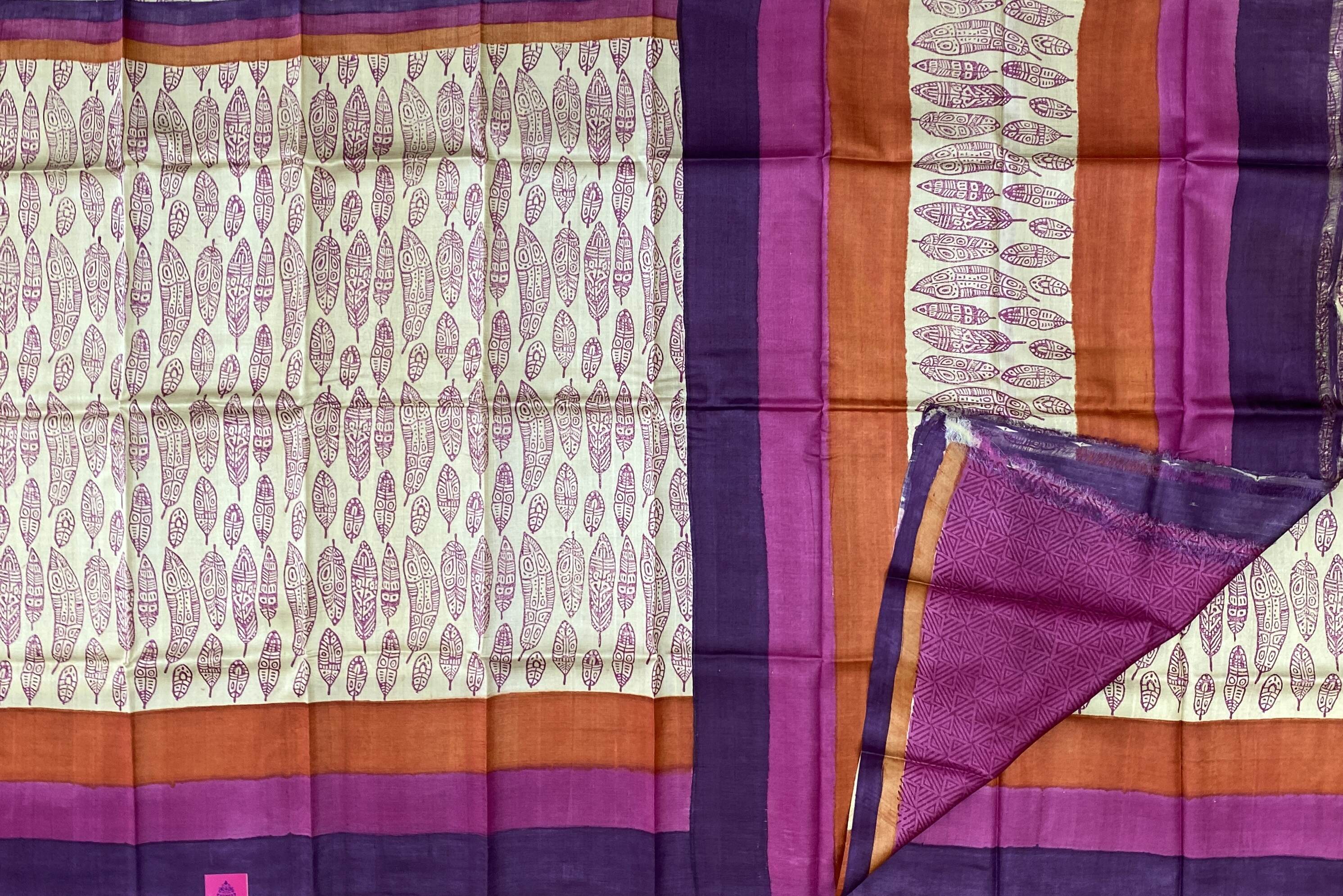 Amrita – Digital Printed Tussar Sarees SWS1