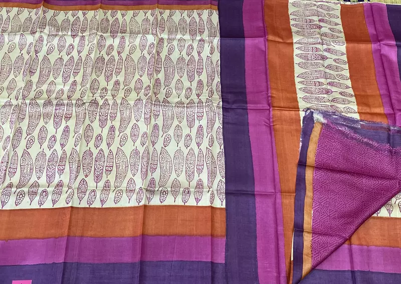 Amrita โ Digital Printed Tussar Sarees SWS1