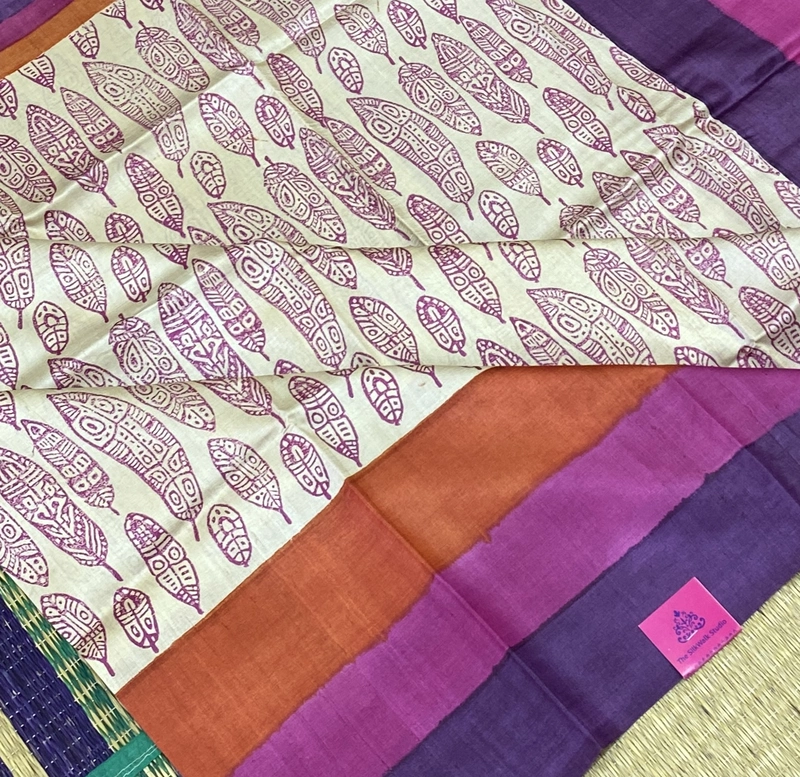 Amrita โ Digital Printed Tussar Sarees SWS1