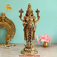 Brass Balaji Idol - 16 Inch Height