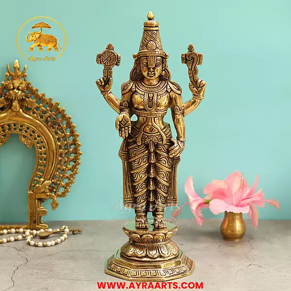 Brass Balaji Idol - 16 Inch Height