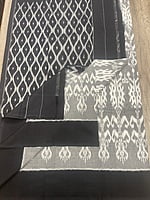 Double Ikkat Mercerised cotton saree BGHSDIC20308