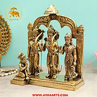 Brass Ram Parivar - 11.5 Inch Height