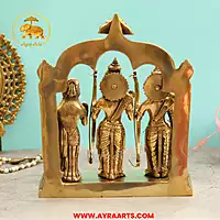 Brass Ram Parivar - 11.5 Inch Height