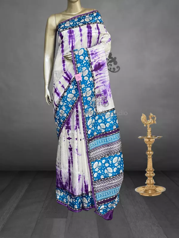 Brindha - Pocket Friendly Pure Silks (SHIBORI-KALAMKARI EDITION) 11257