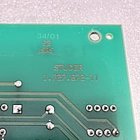 Studer A807 - Audio Control Board - 1.727.672.00 Studer A807 - Audio Control Board - 1.727.672.00