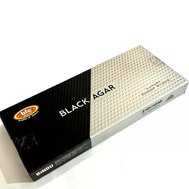 BIC BLACK AGAR Luxury Dhoopsticks 10N