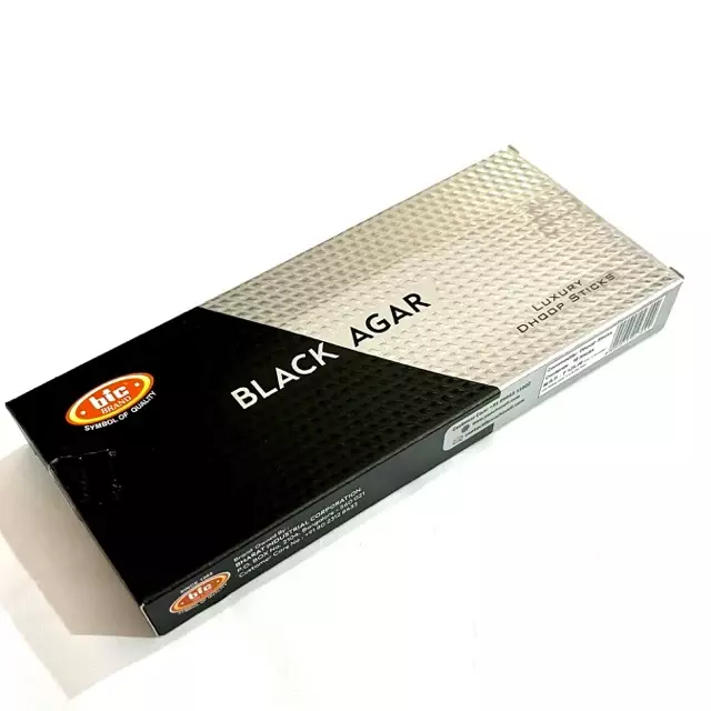 BIC BLACK AGAR Luxury Dhoopsticks 10N