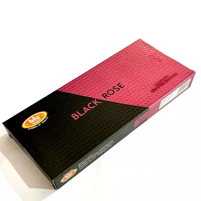 BIC BLACK ROSE Luxury Dhoopsticks 10N