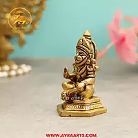 Brass Hanuman Idol - 4 Inch Height
