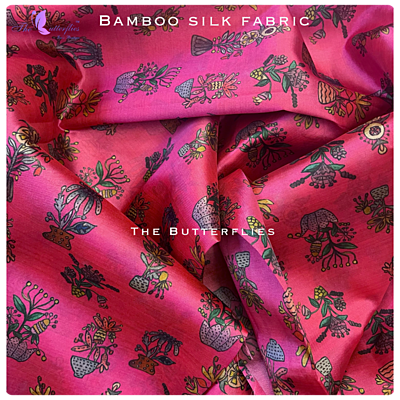 BAMBOO SILK FABRIC PER METER 33
