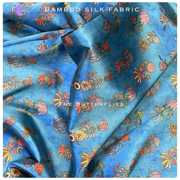 BAMBOO SILK FABRICFLCFSFR19886 PER METER