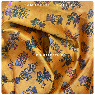 BAMBOO SILK FABRIC PER METER 35