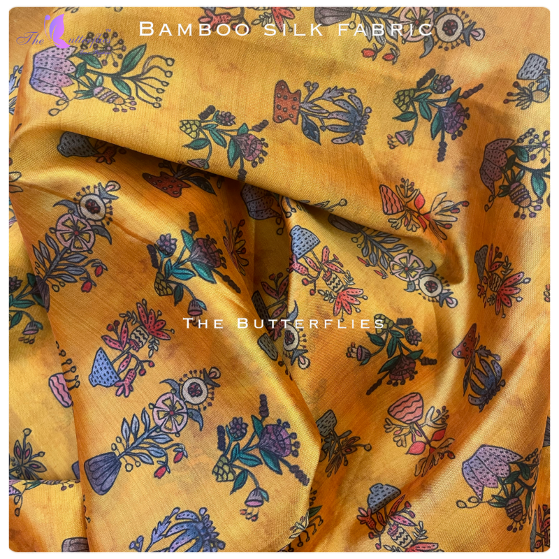 BAMBOO SILK FABRIC PER METER 35