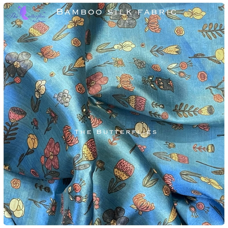 BAMBOO SILK FABRIC PER METER 21