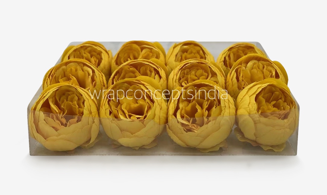 Peony - Mango Yellow