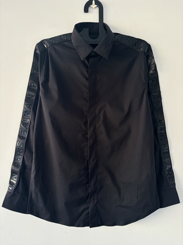 Black designer shirt
